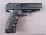 handgun: HI POINT MODEL JHP, 45CAL SEMI AUTO PISTOL, S#X4136898