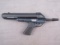 handgun: CALICO MODEL M-100P, 22CAL SEMI AUTO PISTOL, S#G003759