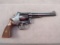 handgun: SMITH & WESSON MODEL 48 NO DASH, 22MAG CAL DOUBLE ACTION REVOLVER, S#K404247