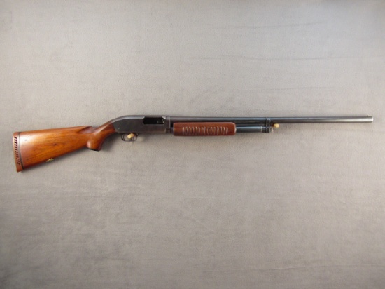 J.C. HIGGINS MODEL 20, 12GA PUMP ACTION SHOTGUN, NVSN