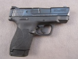 handgun: SMITH & WESSON MODEL M&P 9 SHIELD, 9MM SEMI AUTO PISTOL, S#JHP2300