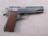 handgun: ARGENTINE BALLESTER-MOLINA,  45CAL SEMI AUTO PISTOL, S#B268