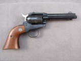 handgun: RUGER MODEL SINGLE SIX, 22CAL REVOLVER, S#20-98196