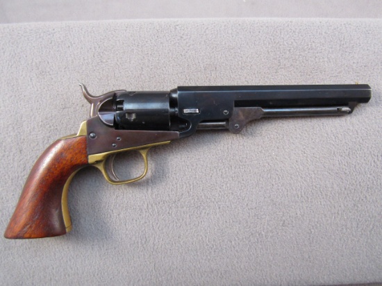 black powder handgun: ITALIAN COPY OF COLT 1849 POCKET, 31CAL SINGLE ACTION REVOLVER, S#1