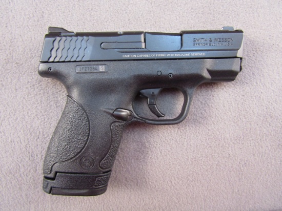 handgun: SMITH & WESSON M&P SHIELD, 9MM SEMI AUTO PISTOL, S#JFZ7284
