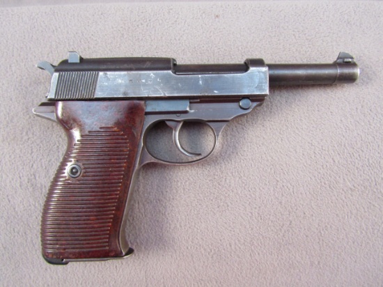 handgun: WALTHER P38, Semi-Auto Pistol, 9mm, S#6440F