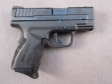 handgun: SPRINGFIELD ARMORY XD9, Subcompact Pistol Model 2, Semi-Auto, 9mm, S#GM709642