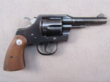 handgun: COLT Official Police Revolver, .38sp, S#851444