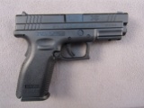 handgun: SPRINGFIELD ARMORY XD9, Semi-Auto Pistol, 9mm, S#BY476595