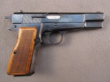 handgun: FEG Hungarian Highpower Model 35, Semi-Auto Pistol, 9mm, S#92302