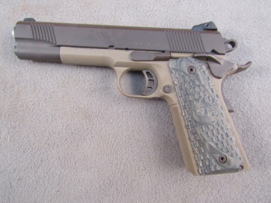 handgun: STI Lawman, Semi-Auto Pistol, 45 cal, 6 shot, 5" barrel, S#NG15879