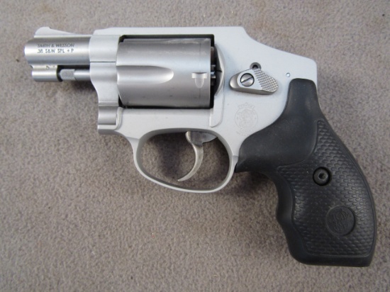handgun: S&W Model 642-2, Revolver, .38 special, 5 shot, 1.75" barrel, S#DJS4065