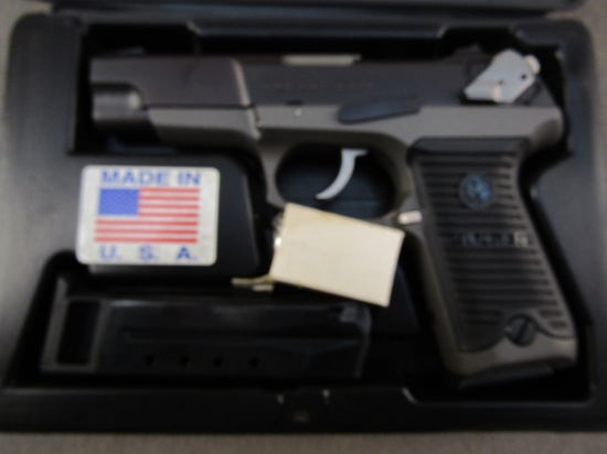handgun: RUGER Model P89, Semi-Auto Pistol, 9mm, 10 shot, 4.375" barrel, S#313-19201