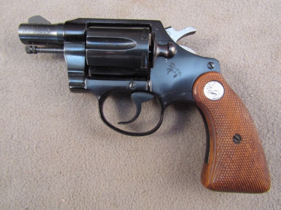 handgun: COLT Cobra, Revolver, .38 spc, 6 shot, 2" barrel, S#A98765