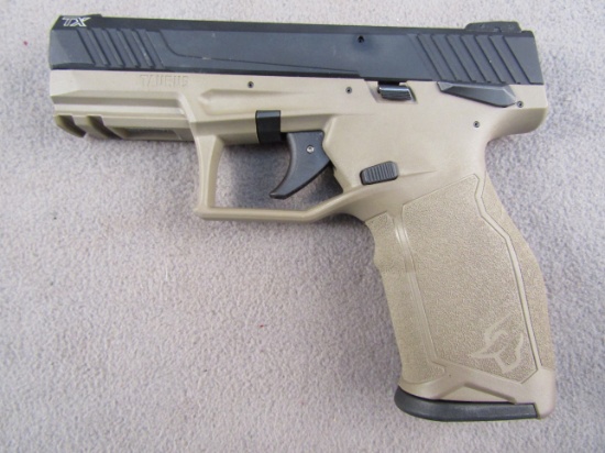 handgun: TAURUS Model TX, Semi-Auto Pistol, 22, 16 shot, 4" barrel, S#1PT038821