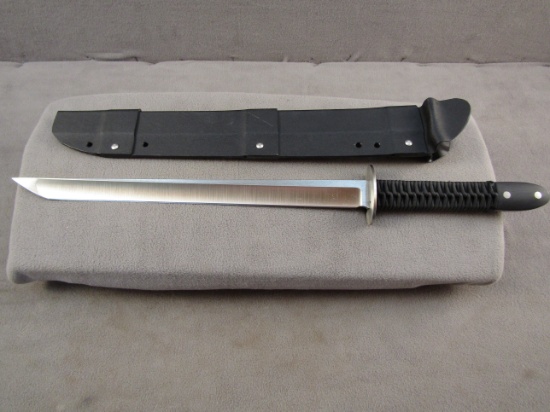 WAKIZASHI Ninja Sword, 15.25" blade length, 7.75" handle length, 23" overall length