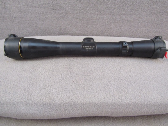 scope: LEUPOLD European-30, 3x9x40 with 30mm tube