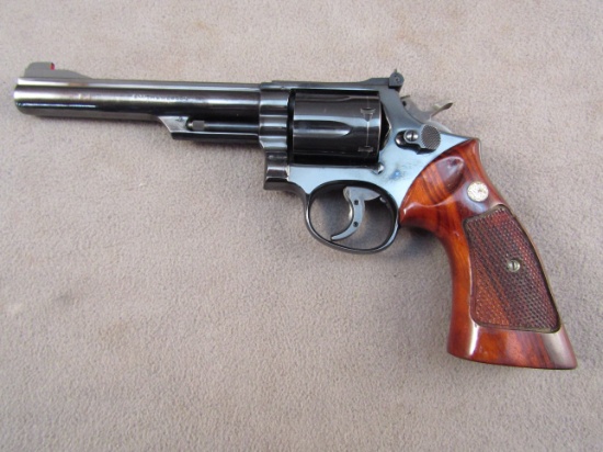 handgun: S&W Model 19-3, Revolver 357 mag, 6 shot, 6" barrel, S#K903929