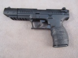 handgun: WALTHER P22, Semi-Auto Pistol, 22 cal, 10 shot, 5