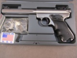 handgun: RUGER Model MKII, Semi-Auto Pistol, 22 cal, 10 shot, 6.875