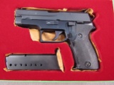 handgun: SIG SAUER Model P225, Semi-Auto Pistol, 9mm, 10 shot, 3.75