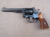 handgun: S&W Model K38, Revolver, .38 spc, 6 shot, 6