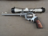 handgun: RUGER Super Redhawk, Revolver, 44mag, 6 shot, 9.5