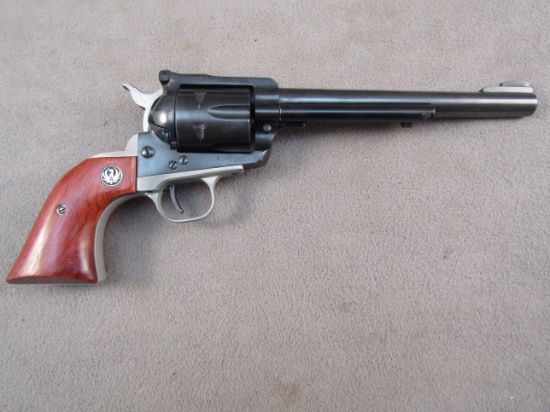 handgun: RUGER Blackhawk, Revolver, .30 Carbine, 6 shot, 7.5" barrel, S#50-12924