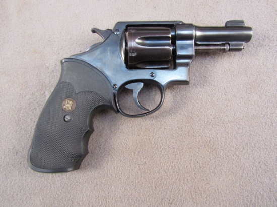 handgun: S&W US Army Model 1917, Revolver, .45 acp, 6 shot, 3.25" barrel, S#47664