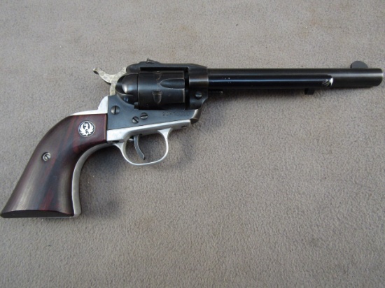 handgun: RUGER Single-Six, Revolver, .22 cal, 6 shot, 6.5" barrel, S#20-71001