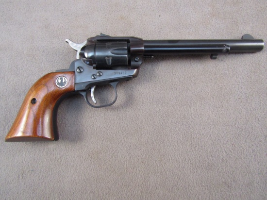 handgun: RUGER Single-Six, Revolver, .22 cal, 6 shot, 6.5" barrel, S#389417