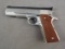 handgun: COLT Model 1911 Stainless, Semi-Auto Pistol, .45, 6 shot, 5