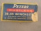 ammo: PETERS Rustless 38-55 Winchester Vintage Ammo