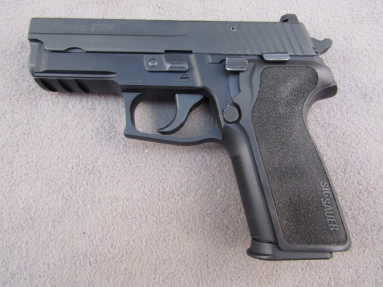 handgun: SIG SAUER Model P229, Semi-Auto Pistol, 9mm, 15 shot, 4" barrel, S#AKU07791