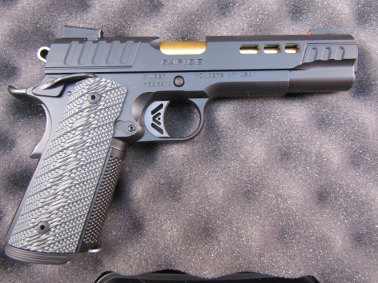 handgun: KIMBER Rapide, Semi-Auto Pistol, .45acp, 7 shot, 5" barrel, S#K696914