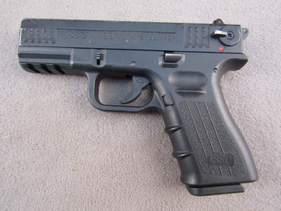 handgun: ASA Model M22B, Semi-Auto Pistol, .22, 10 shot, 4" barrel, S#A01100