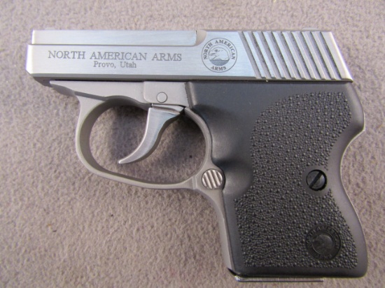 handgun: NORTH AMERICAN ARMS Model Guardian, Semi-Auto Pistol, .32acp, 6 shot, 2.25" barrel, S#AB165