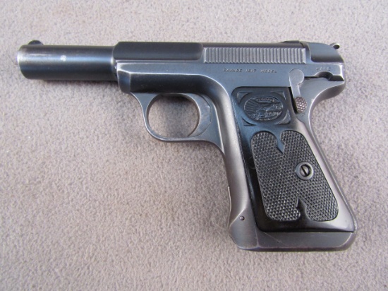 handgun: SAVAGE Model 1917, Semi-Auto Pistol, .32, 8 shot, 3.75" barrel, S#247789