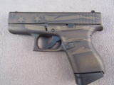 handgun: GLOCK Model 43, Semi-Auto Pistol, 9mm, 6 shot, 3