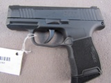 handgun: SIG SAUER Model P365, Semi-Auto Pistol, 9mmx19, 10 shot, 2.5