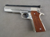 handgun: COLT Model 1911 Stainless, Semi-Auto Pistol, .45, 6 shot, 5