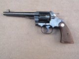 handgun: COLT Officer's Heavy Barrel, Revolver, .38, 6 shot, 6