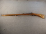 black powder: UNKNOWN Model Unknown, Single-Action Rifle, 50 cal, S#NVSN