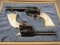 handgun: COLT Frontier Scout, .22, S#0463NS & Single-Action Army, .45, S#0463NC, 6 shot Revolvers