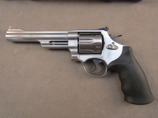 handgun: S&W Model 629-6, Revolver, .44mag, 6 shot, 6" barrel, S#CST9663