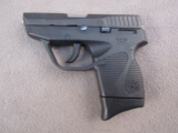 handgun: TAURUS Model PT738, Semi-Auto Pistol, .380, 6 shot, 2.875