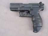 handgun: WALTHER Model P22, Semi-Auto Pistol, .22, 10 shot, 3.5