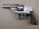 handgun antique: IVER JOHNSON Model Hammerless Topper, Revolver, .32, 5 shot, 3