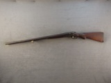 antique: JJ WESTON Model SxS, Breech-Action Shotgun, 12g, S#NVSN