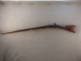 black powder: PERCUSSION Model SxS, Single-Action Rifle, 12g, S#NVSN